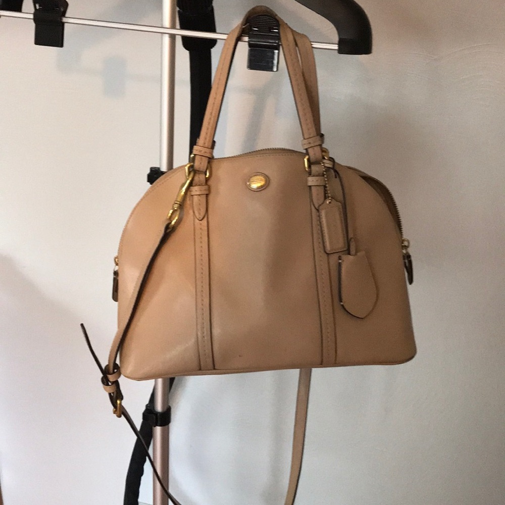 Coach Tan bag
